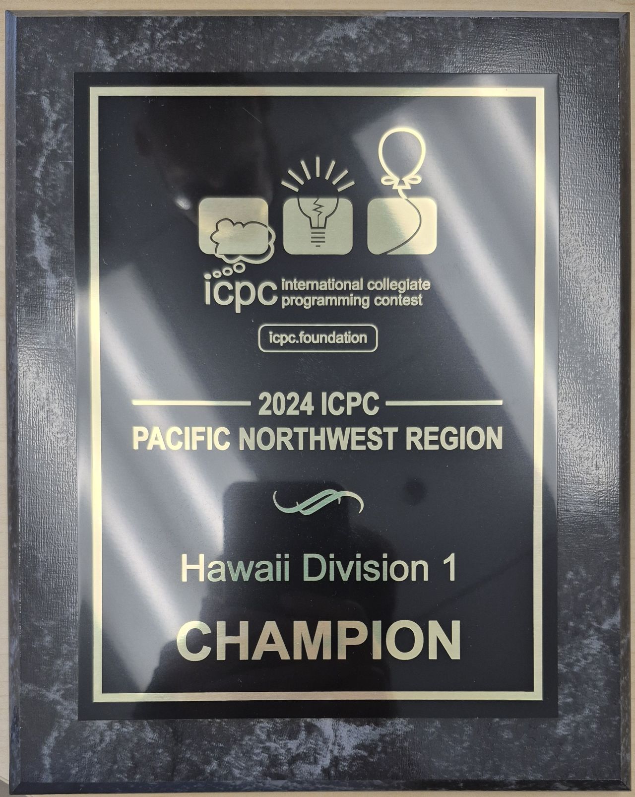 Picture of my 2024 award