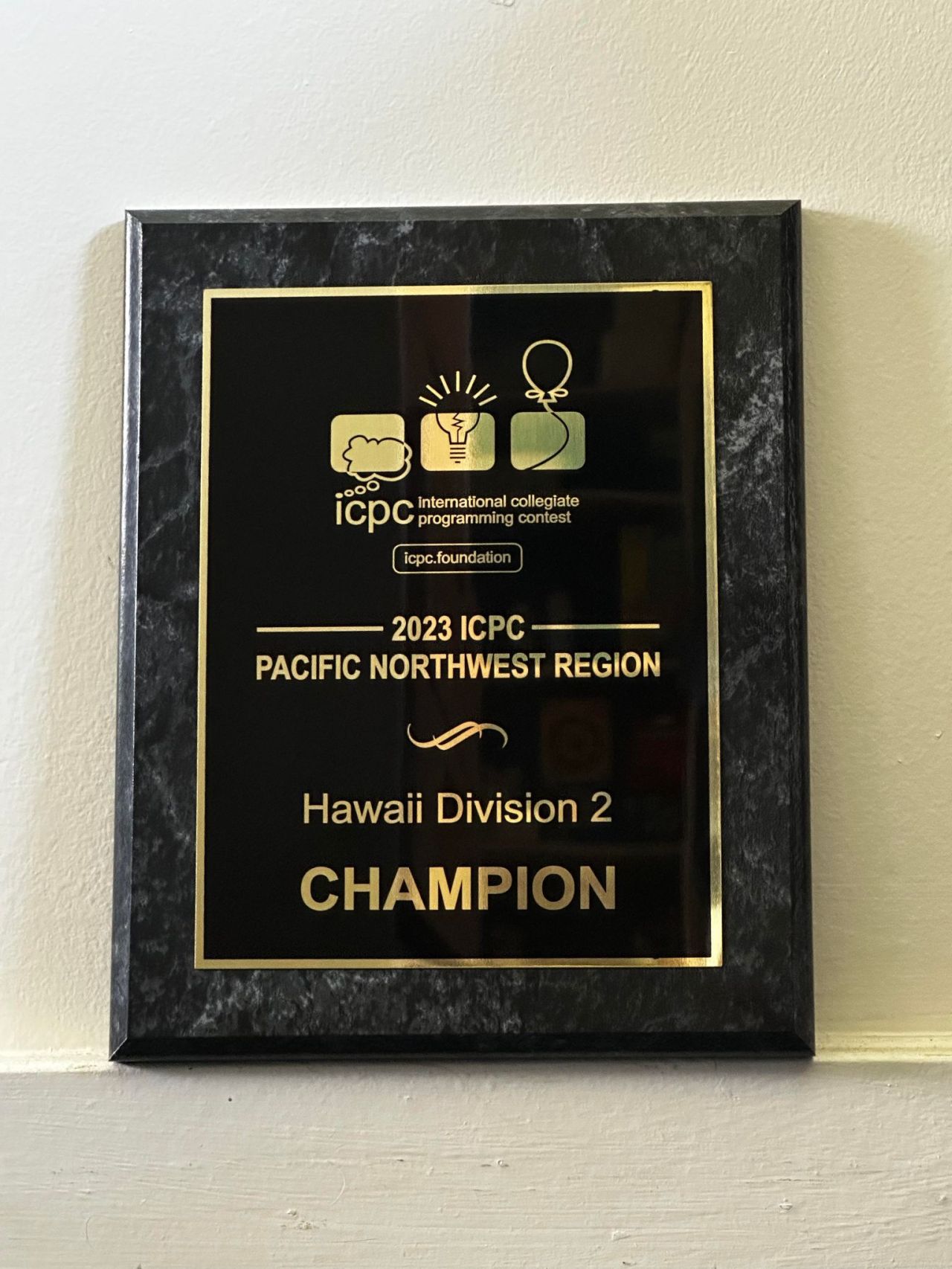 Picture of my 2023 award