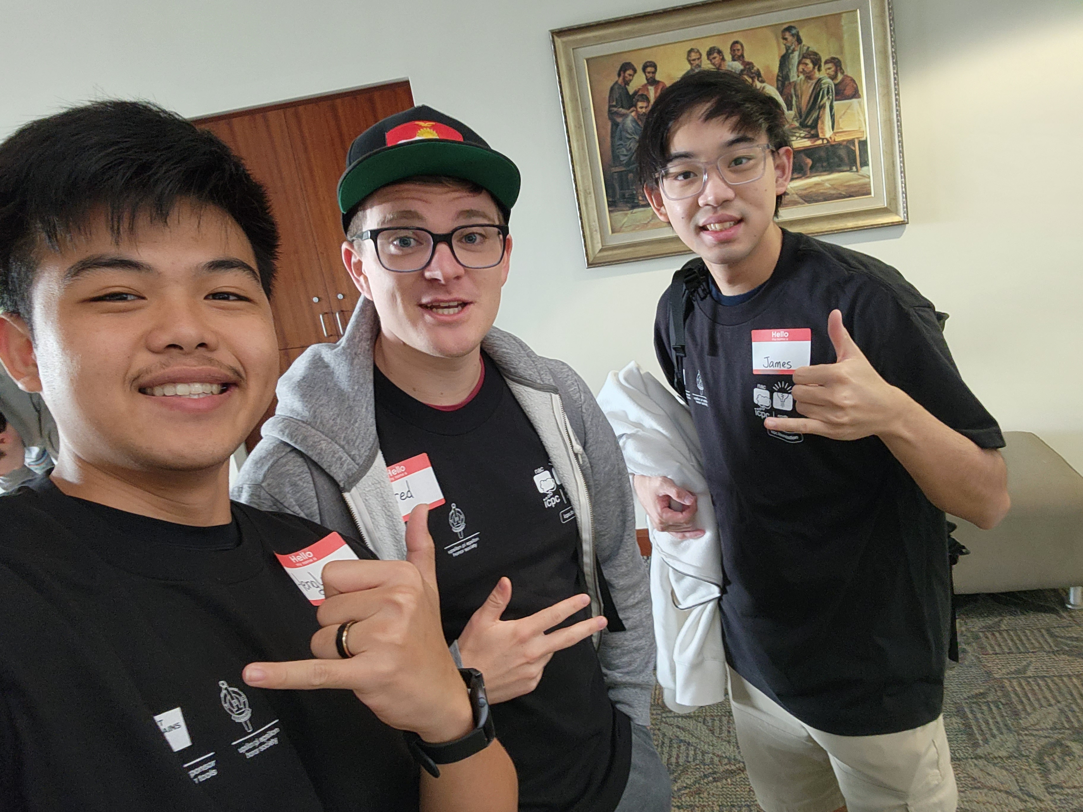 Screenshot of my coding competition project